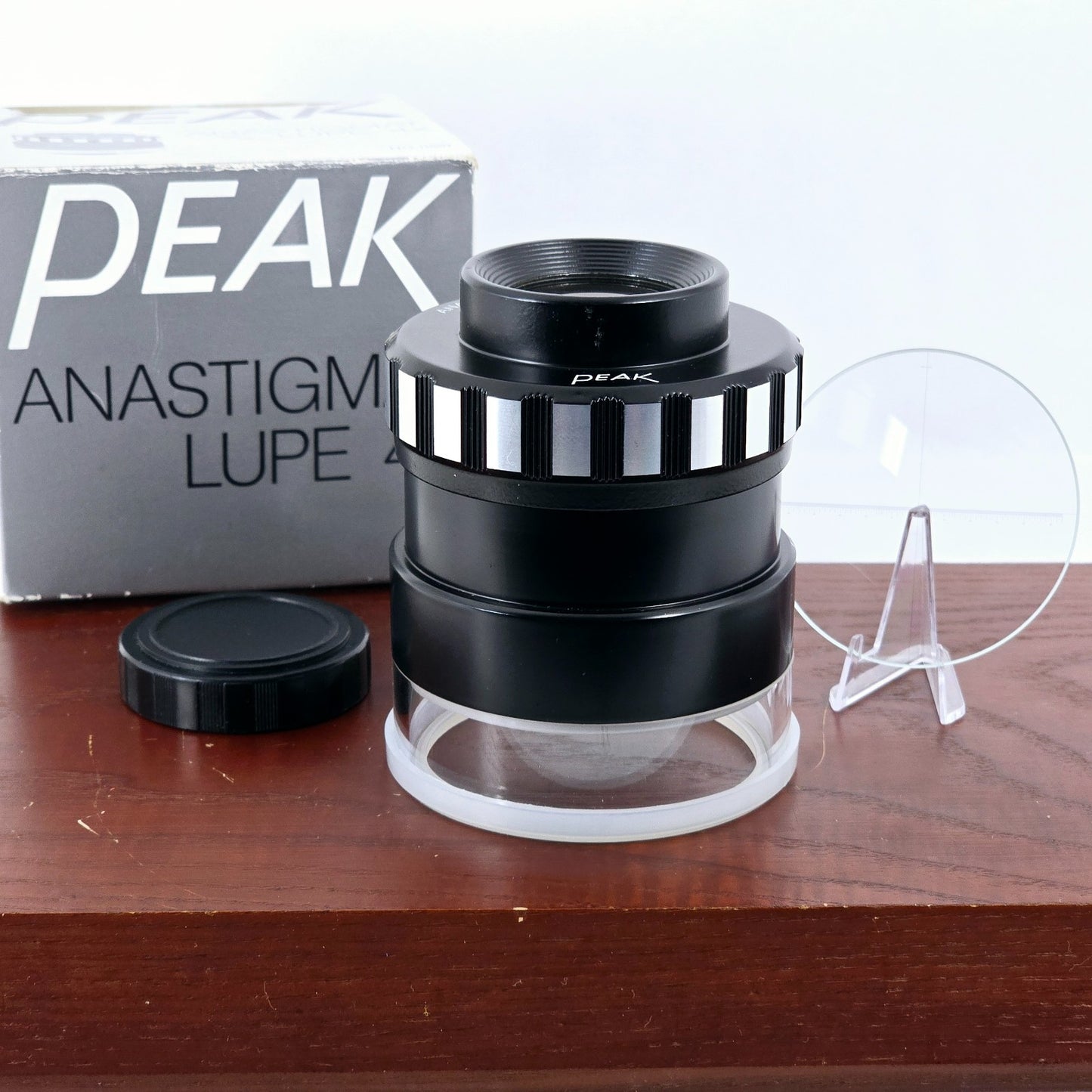 🌸[Near MINT] Peak Anastigmat Lupe Loupe 4x Magnifier No.1990 From JAPAN