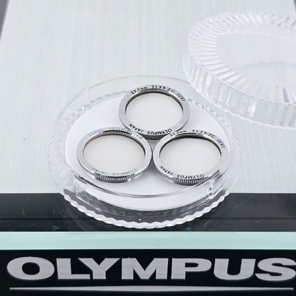 [Pre-owned] Olympus 22.5mm SL39.3C UV Skylight 1A Lens Filter — Excellent+++++ — Japan #5702