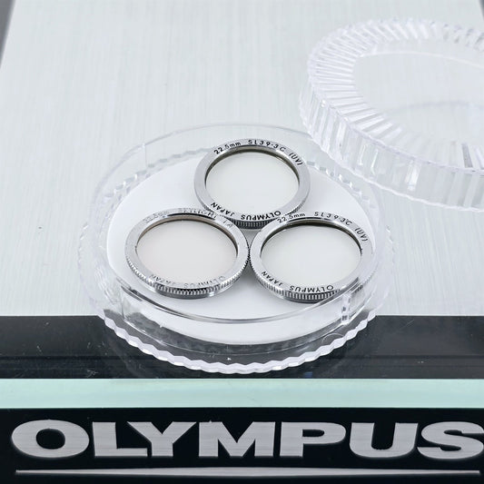 [Pre-owned] Olympus 22.5mm SL39.3C UV Skylight 1A Lens Filter — Excellent+++++ — Japan #5702