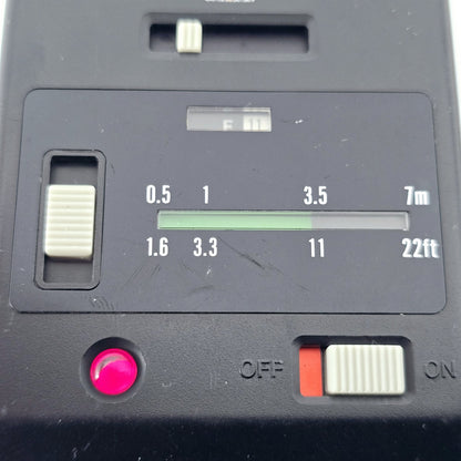 [Pre-owned] Canon Speedlite 166A Shoe Mount Flash for AE-1 A-1 — Near Mint — Japan #5356
