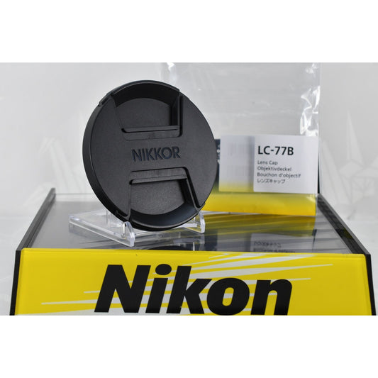 [Pre-owned] Nikon LC-77B Lens Cap for Nikkor Z 20mm f1.8 S / 70-200mm VR — Unused — Japan #2089