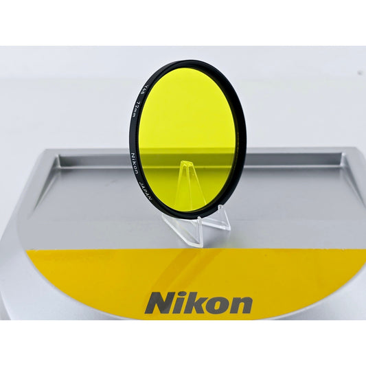 [Pre-owned] Genuine Nikon Y48 72mm Yellow Lens Filter — Near MINT — Japan #5025