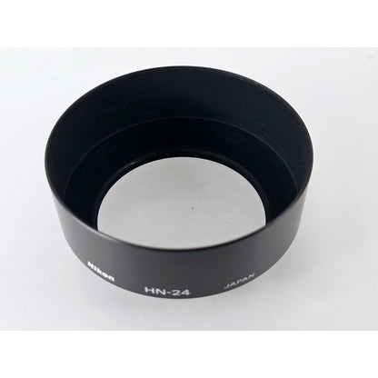 [Pre-owned] Nikon Metal Lens Hood HN-24 for 100-300mm F5.6 Series E — Unused — Japan #2965