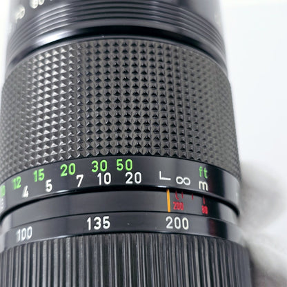 [Pre-owned] Canon New FD 80-200mm f/4 MF Telephoto Zoom Lens — Near Mint — Japan #5392