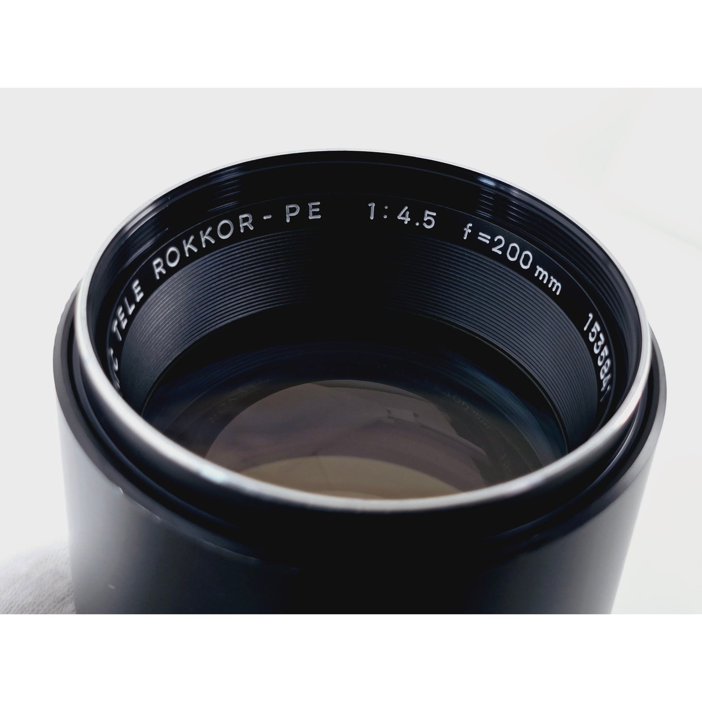 [Pre-owned] Minolta MC Tele Rokkor-PE 200mm F4.5 Telephoto MF Lens — Near MINT+++ — Japan #2598