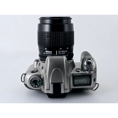 [Pre-owned] Nikon US F55 SLR 35mm Film Camera with AF 35-80mm F4-5.6 D Lens — MINT — Japan #4775