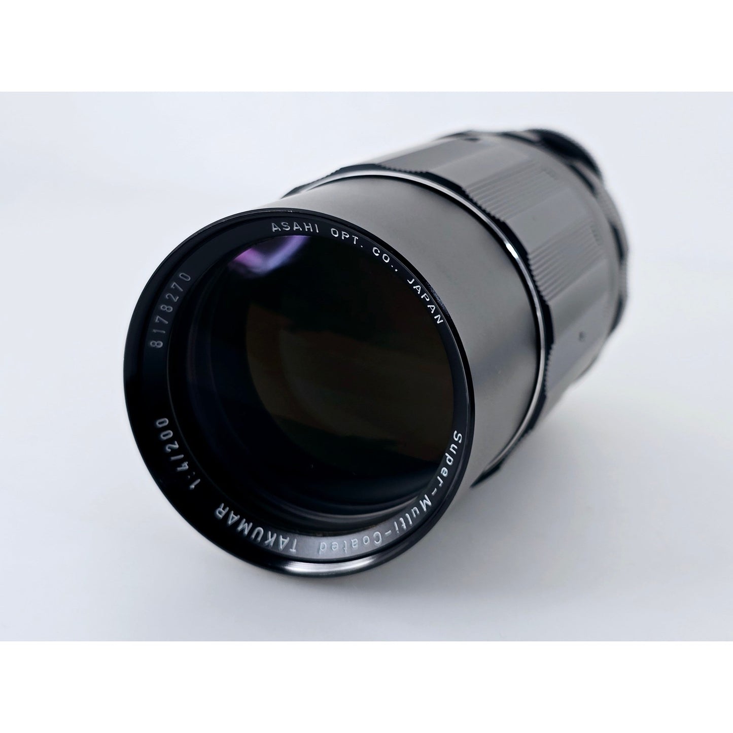 [Pre-owned] Pentax Super-Multi-Coated SMC Takumar 200mm F4 MF Lens M42 — Near MINT — Japan #4967