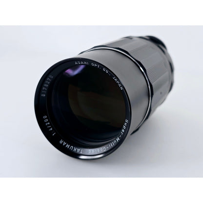 [Pre-owned] Pentax Super-Multi-Coated SMC Takumar 200mm F4 MF Lens M42 — Near MINT — Japan #4967