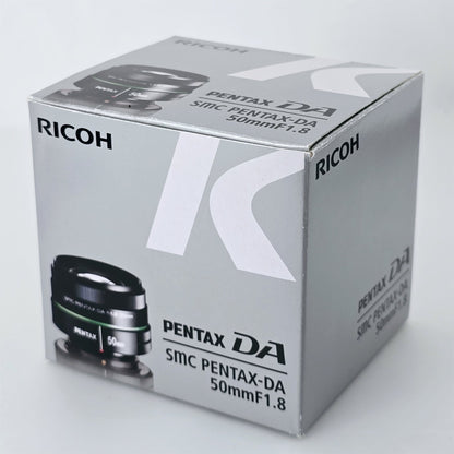 [Pre-owned] Pentax smc DA 50mm f/1.8 K-Mount Autofocus Lens — Mint — Japan #5544