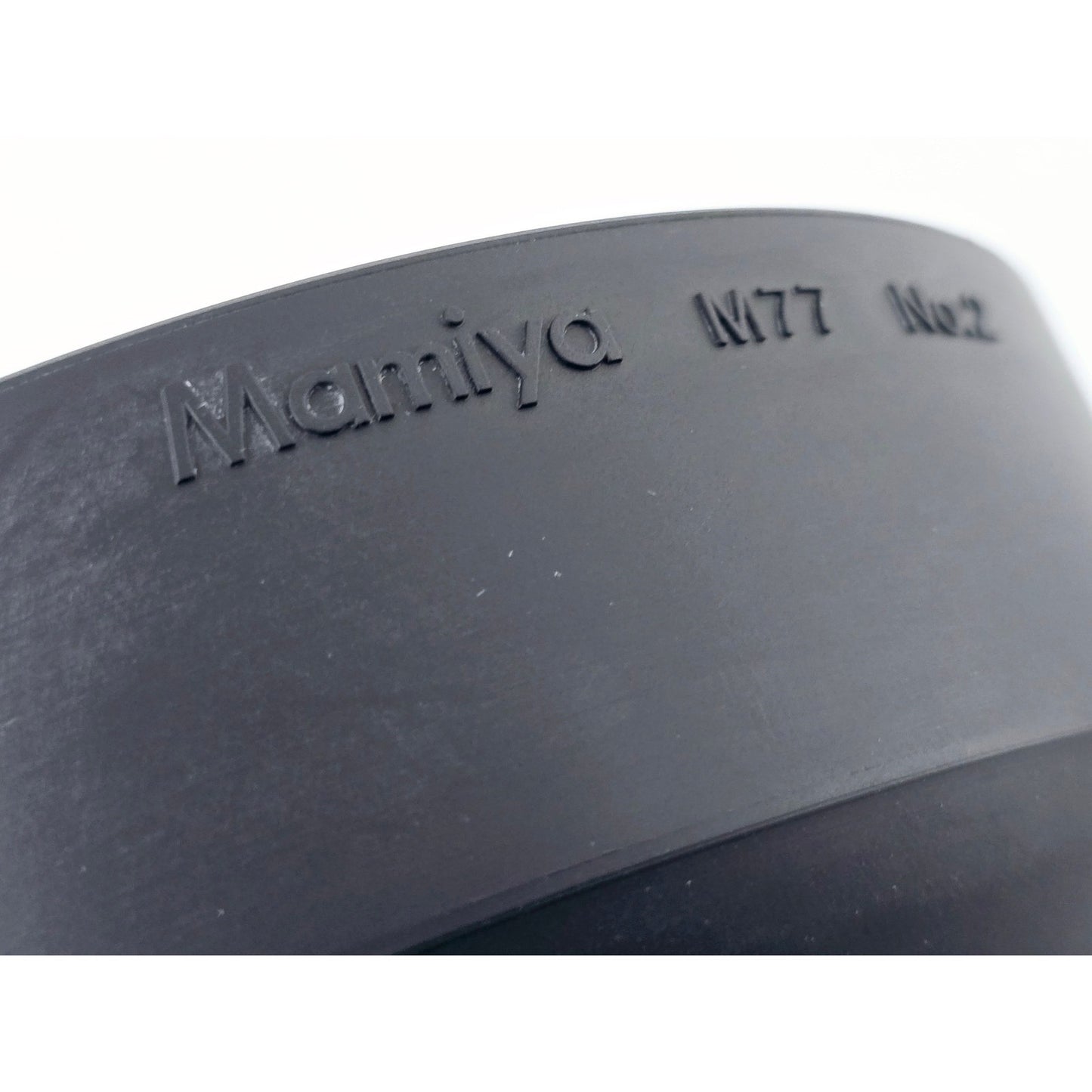 [Pre-owned] Mamiya 77mm No.2 Rubber Lens Hood Shade M77 for 127mm-250mm RB RZ — MINT — Japan #5015