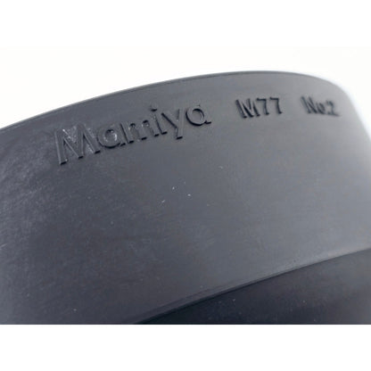 [Pre-owned] Mamiya 77mm No.2 Rubber Lens Hood Shade M77 for 127mm-250mm RB RZ — MINT — Japan #5015