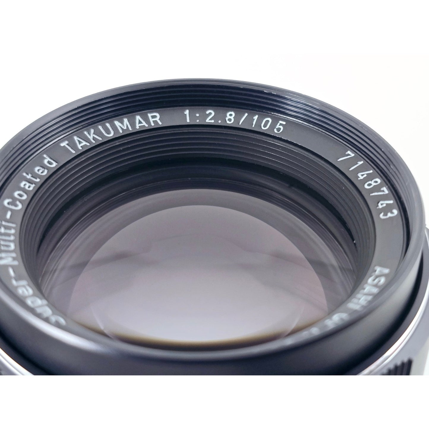 [Pre-owned] Pentax Super Multi Coated Takumar 105mm F2.8 SMC MF Lens M42 — Near MINT — Japan #4759