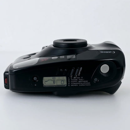 [Pre-owned] Canon Autoboy AiAF Point & Shoot 35mm Film Camera (Black) — Mint — Japan #5842