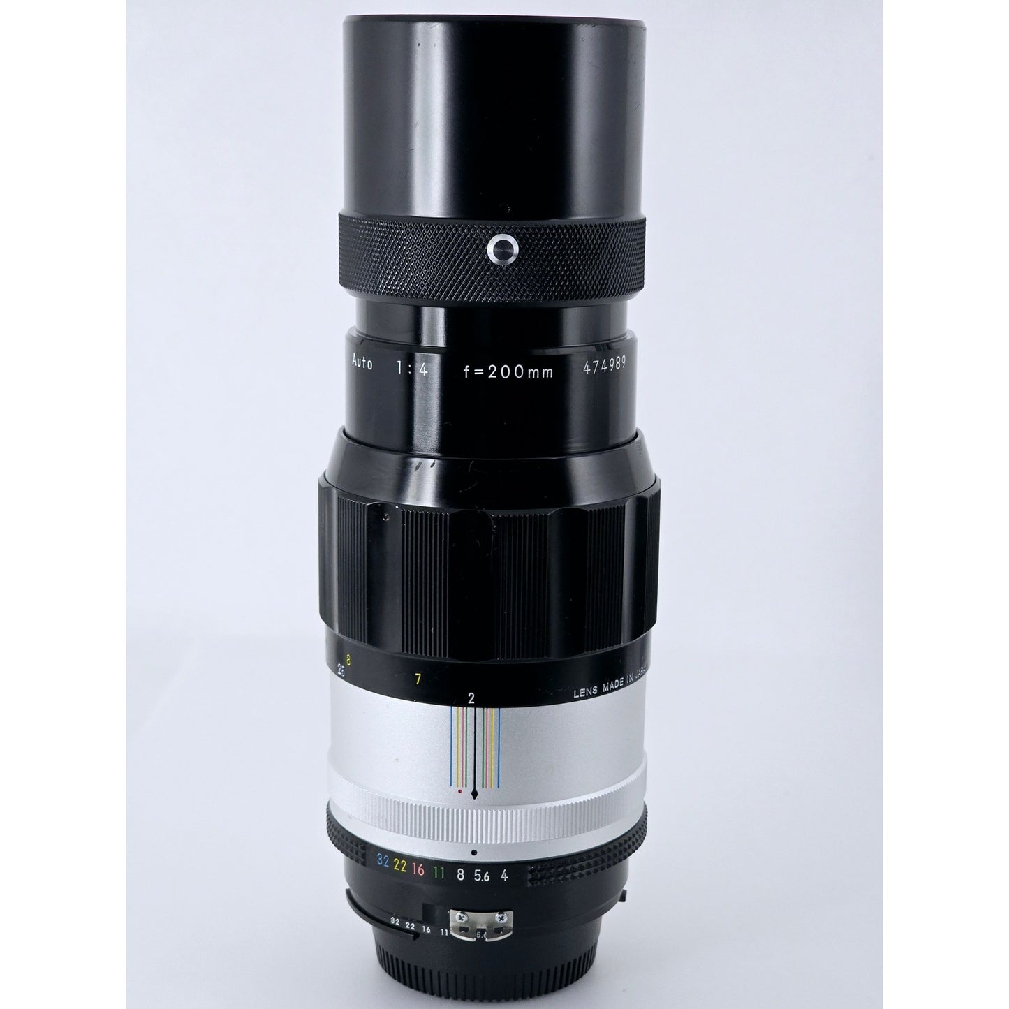 [Pre-owned] Nikon Nikkor Q Auto 200mm F4 Ai Converted Telephoto Lens — Near MINT — Japan #4410