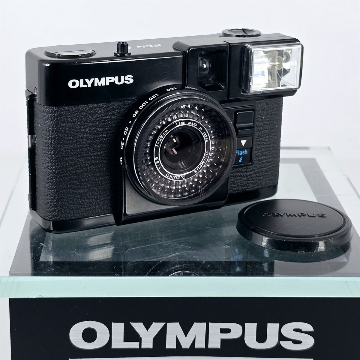 [Pre-owned] Olympus Pen EF Half Frame 35mm Film Camera — Excellent+++++ — Japan #5742
