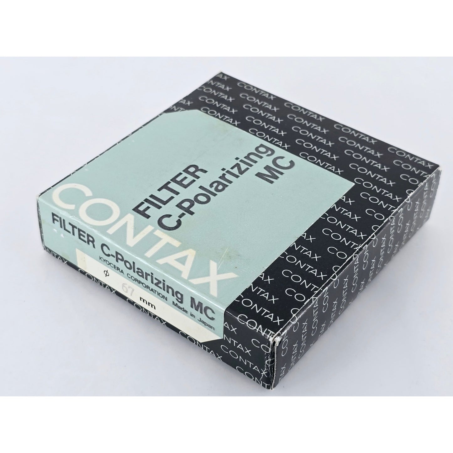 [Pre-owned] Contax 67mm C-Polarizing MC Filter w/ Case & Box — MINT — Japan #3654