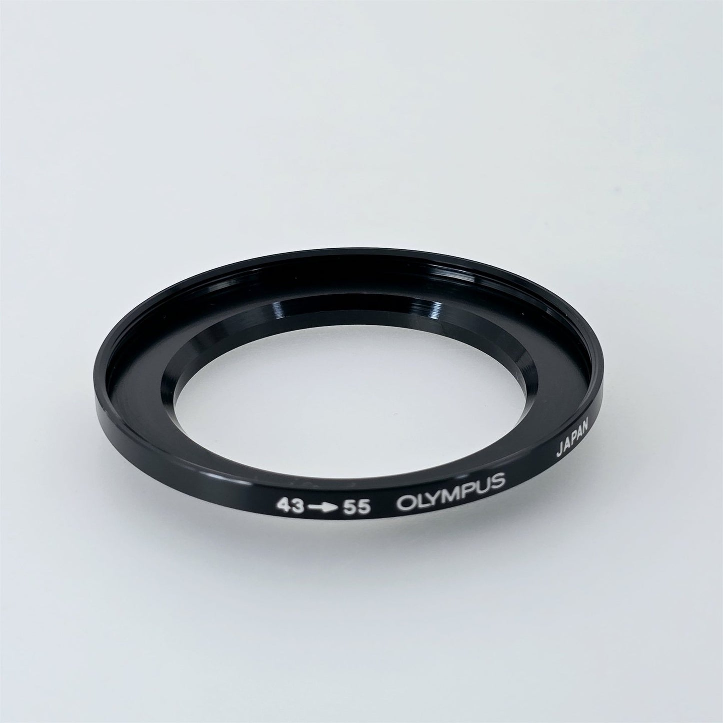 [Pre-owned] Olympus Step Up Ring 43mm to 55mm Filter Adapter — Mint — Japan #5525
