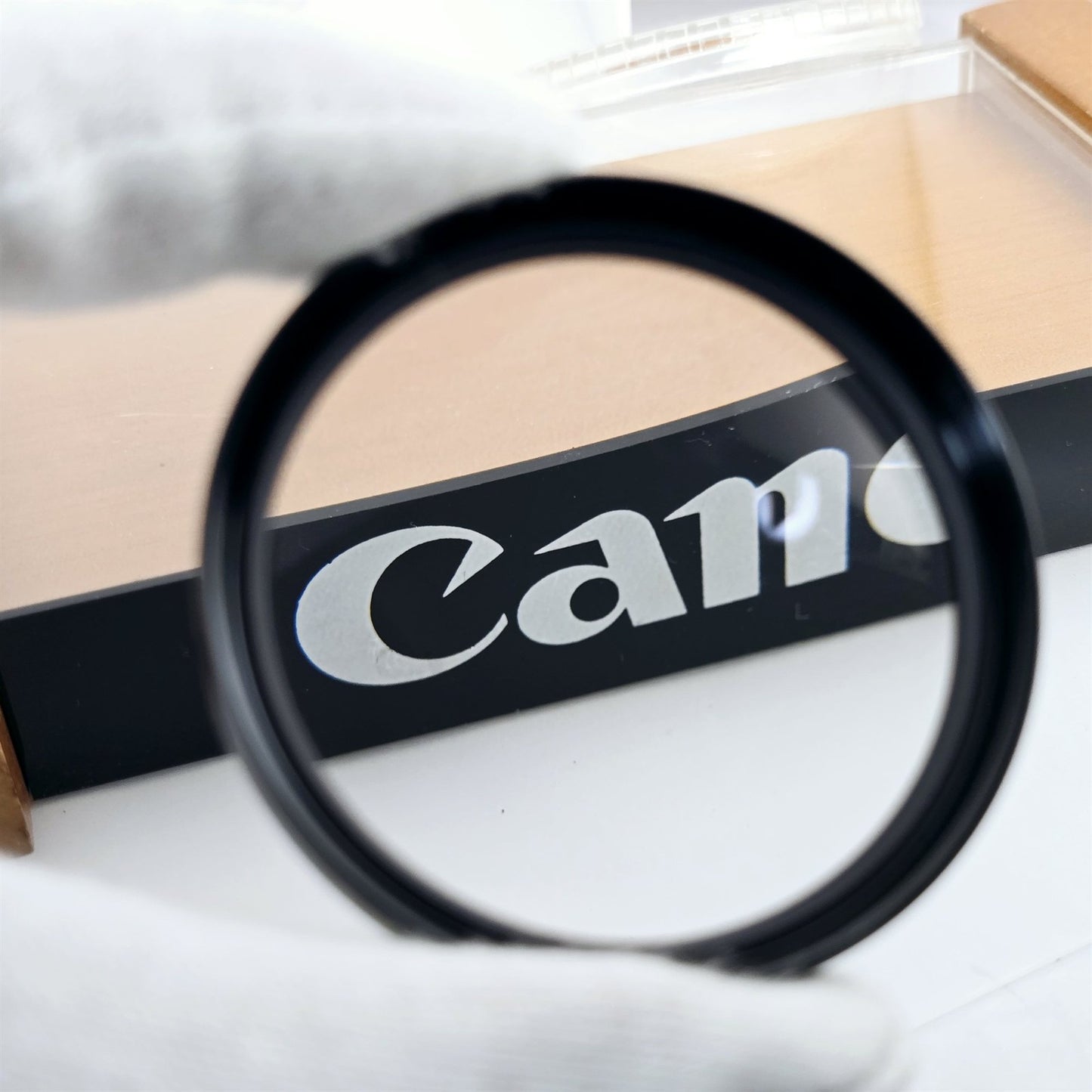 [Pre-owned] Canon 58mm Close-Up 450 / 240 Lens Filter Set (2 pcs) — Near Mint — Japan #5520