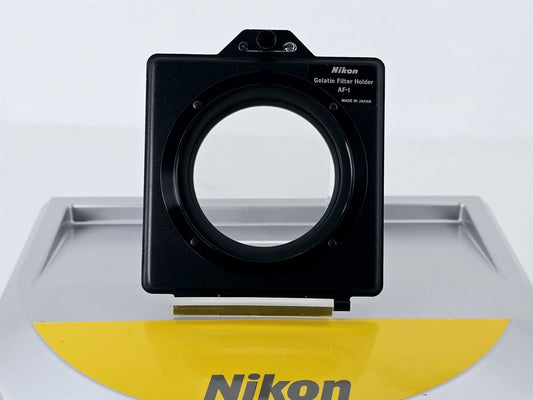 [Pre-owned] Nikon AF-1 Gelatin Filter Holder for F3 FM2 FE2 — Mint — Japan #5342