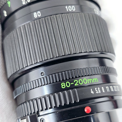 [Pre-owned] Canon New FD 80-200mm f/4 MF Telephoto Zoom Lens — Near Mint — Japan #5392