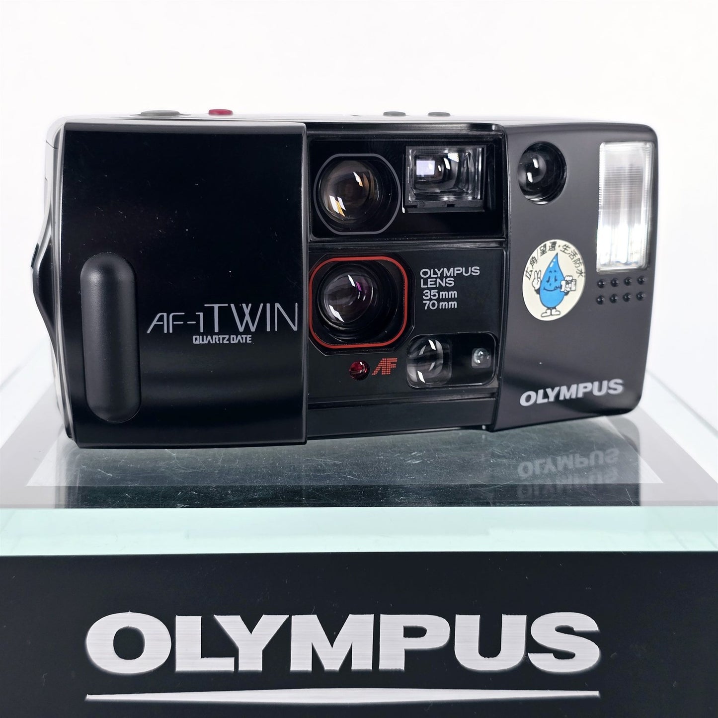 [Pre-owned] Olympus AF-1 Twin 35mm Point & Shoot Film Camera — Near Mint — Japan #5215