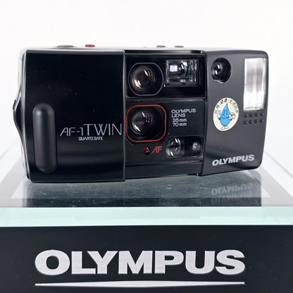 [Pre-owned] Olympus AF-1 Twin 35mm Point & Shoot Film Camera — Near Mint — Japan #5215