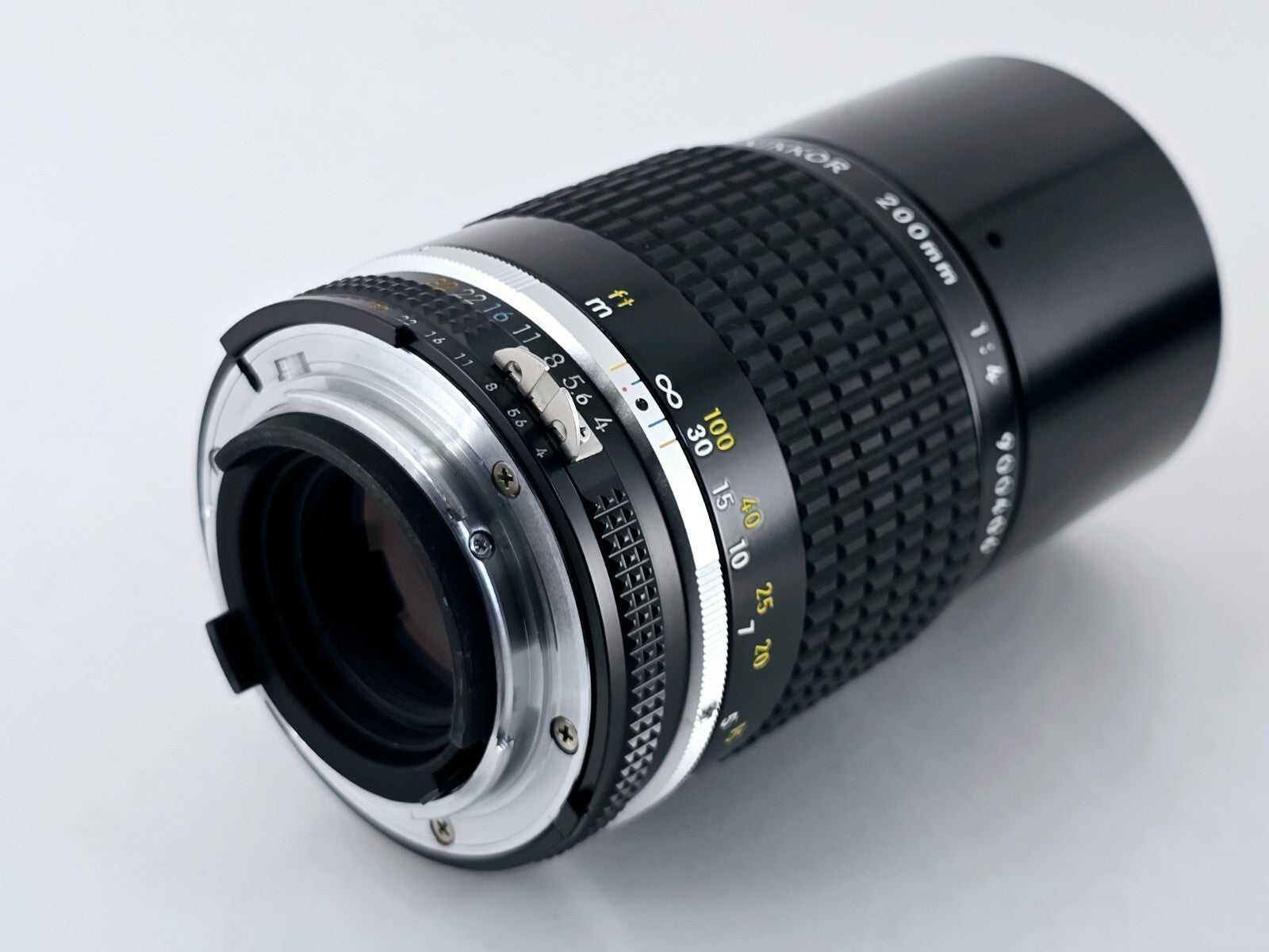 🌸[Near MINT+++] Nikon Ai-s Ais Nikkor 200mm F4 Telephoto MF Lens From Japan