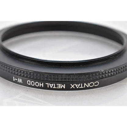 [Pre-owned] Contax Metal Hood W-1 82mm — Near MINT — Japan #2006