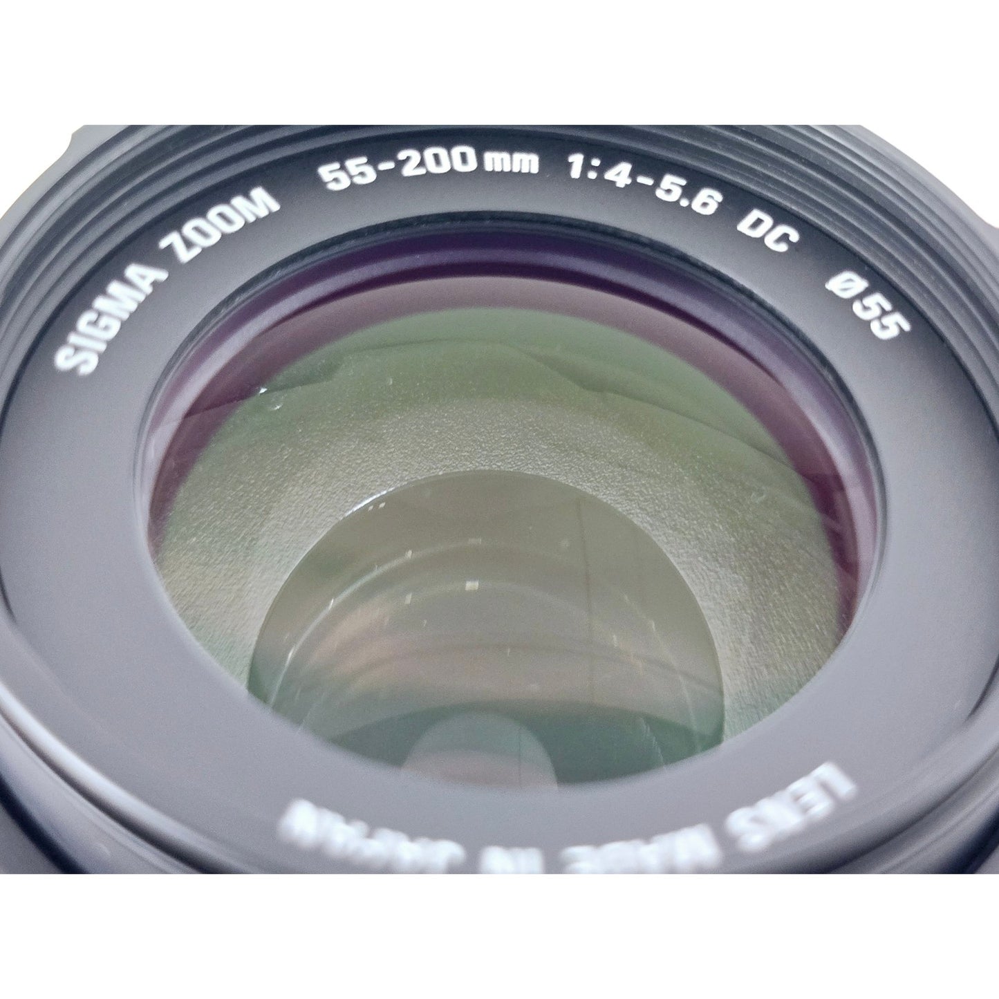 [Pre-owned] Sigma Zoom 55-200mm F4-5.6 DC AF Lens for Nikon F Mount — MINT — Japan #4512
