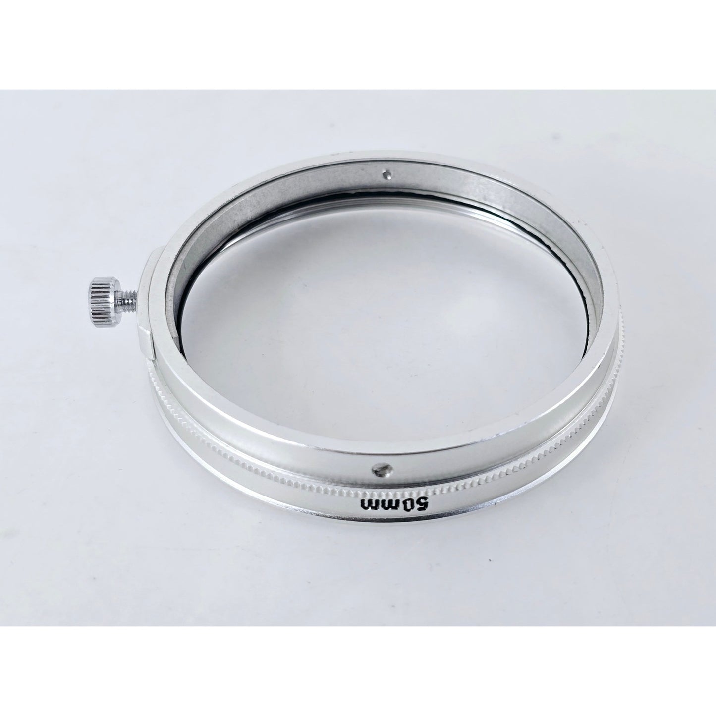 [Pre-owned] Canon Step Up Ring 50mm Clamp On to 55mm Filter Adapter — MINT — Japan #4492