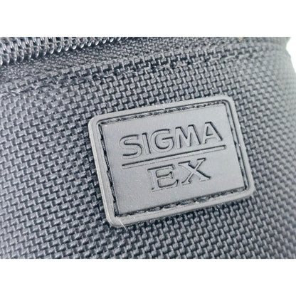 [Pre-owned] Sigma EX Lens Case for 50/85/105mm Lens (3.5in x 3.5in x 5in) — MINT — Japan #4647