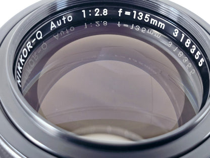 🌸[Near MINT] Nikon Non Ai Nikkor-Q Auto 135mm F2.8 Genuine MF Lens From Japan