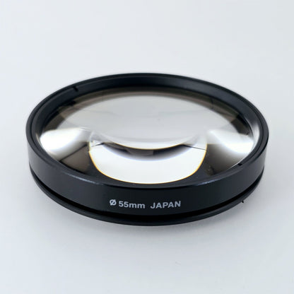 [Pre-owned] Olympus MCON-40 Macro Conversion Lens w/ 43-55mm Step-Up Ring — Mint — Japan #5526