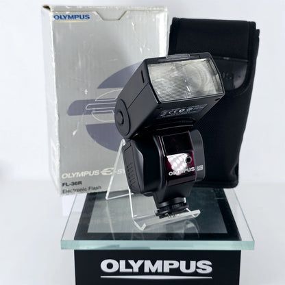[Pre-owned] Olympus FL-36R Shoe Mount Flash for Olympus E-System DSLR — Mint — Japan #5506