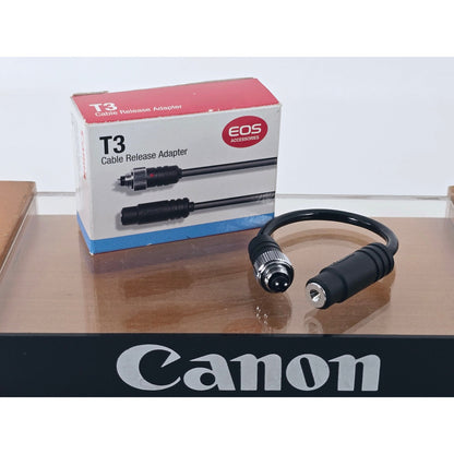 [Pre-owned] Canon T3 Cable Release Adapter for T70 T90 — Top MINT — Japan #4632