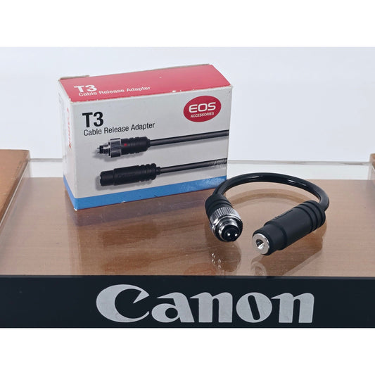 [Pre-owned] Canon T3 Cable Release Adapter for T70 T90 — Top MINT — Japan #4632