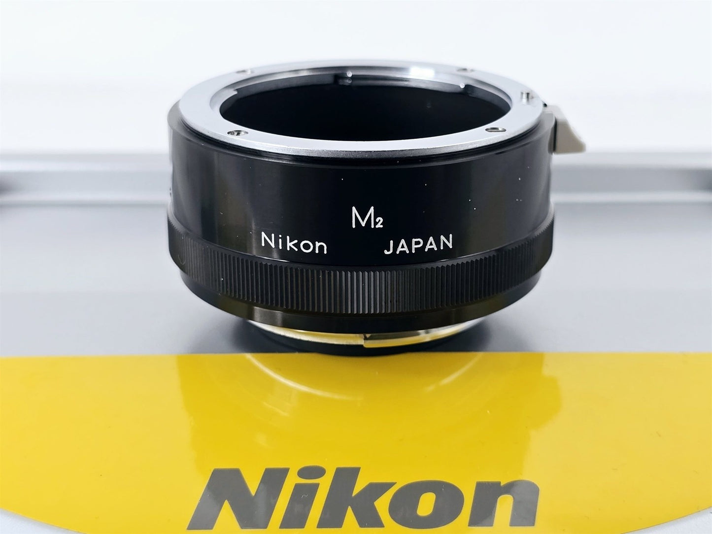 [Pre-owned] Nikon M2 Macro Extension Tube for 55mm Micro Nikkor Lens — Near Mint — Japan #5343
