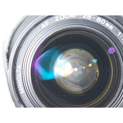 [Pre-owned] Minolta AF Zoom 28-80mm f4-5.6 Macro Lens for Minolta/Sony A — Near MINT — Japan #3567