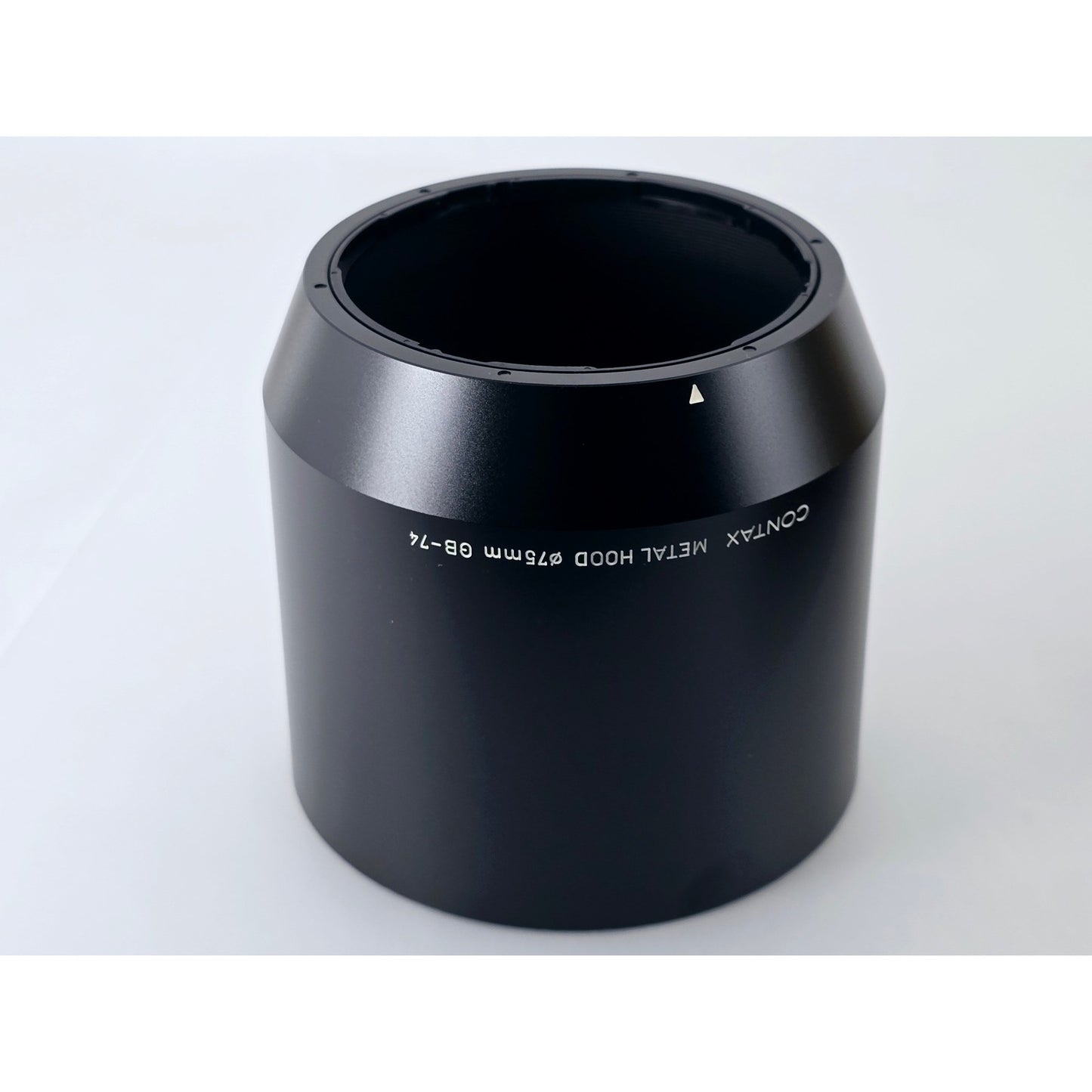 [Pre-owned] Contax GB-74 Metal Lens Hood Genuine for 645 Sonnar 210mm F4 — Unused — Japan #4814