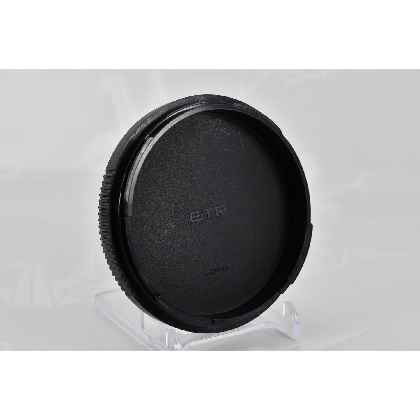 [Pre-owned] Zenza Bronica ETR Body Cap & Rear Lens Cap — Top MINT — Japan #2186