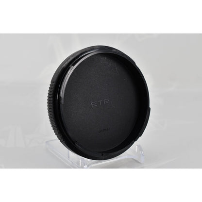 [Pre-owned] Zenza Bronica ETR Body Cap & Rear Lens Cap — Top MINT — Japan #2186