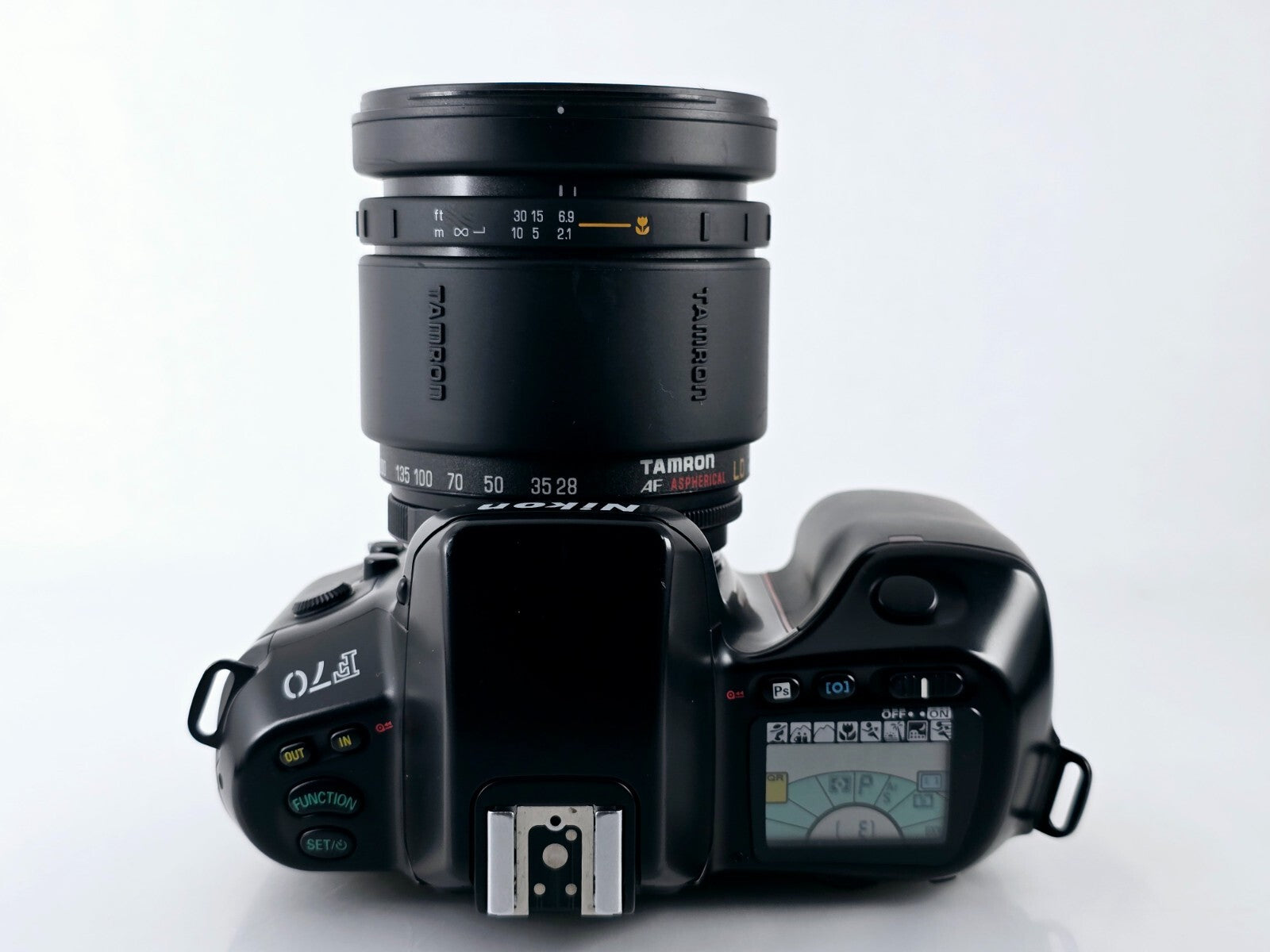 🌸[Near MINT] Nikon F70 35mm Film Camera Tamron AF LD 28-200/F3.8-5.6 From Japan