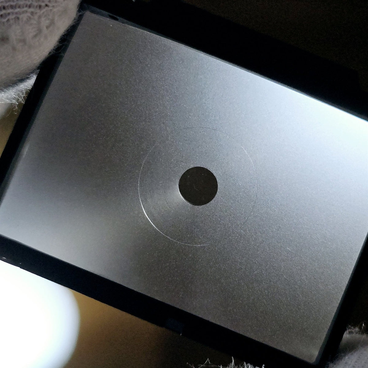 [Pre-owned] Nikon F3 Focusing Screen Type J (Red Dot) for F3 F3HP — Top Mint — Japan #5711