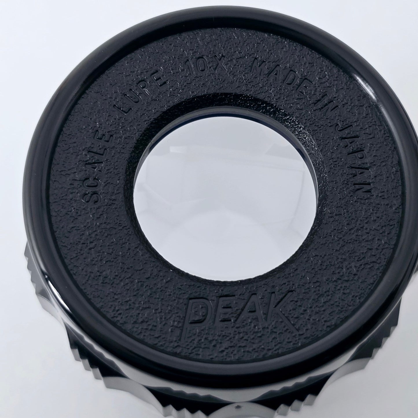 [Pre-owned] Peak Scale Lupe Loupe 10x Magnifier No.1983 — MINT — Japan #4488