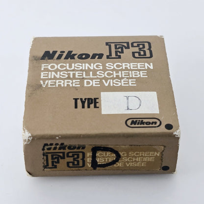 [Pre-owned] Nikon F3 Focusing Screen Type D Red Dot for F3 F3HP F3T — Near Mint — Japan #5291