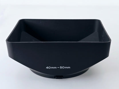 [Pre-owned] Bronica 645 Lens Hood for 40-50mm Lenses (Medium Format) — Mint — Japan #5051