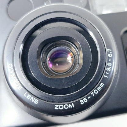 [Pre-owned] Olympus AZ-1 Zoom Quartz Date 35mm Film Camera — Near Mint+++ — Japan #5463