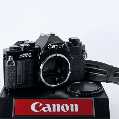 [Pre-owned] Canon AV-1 35mm SLR Film Camera Body FD Mount — Near MINT+++ — Japan #5251