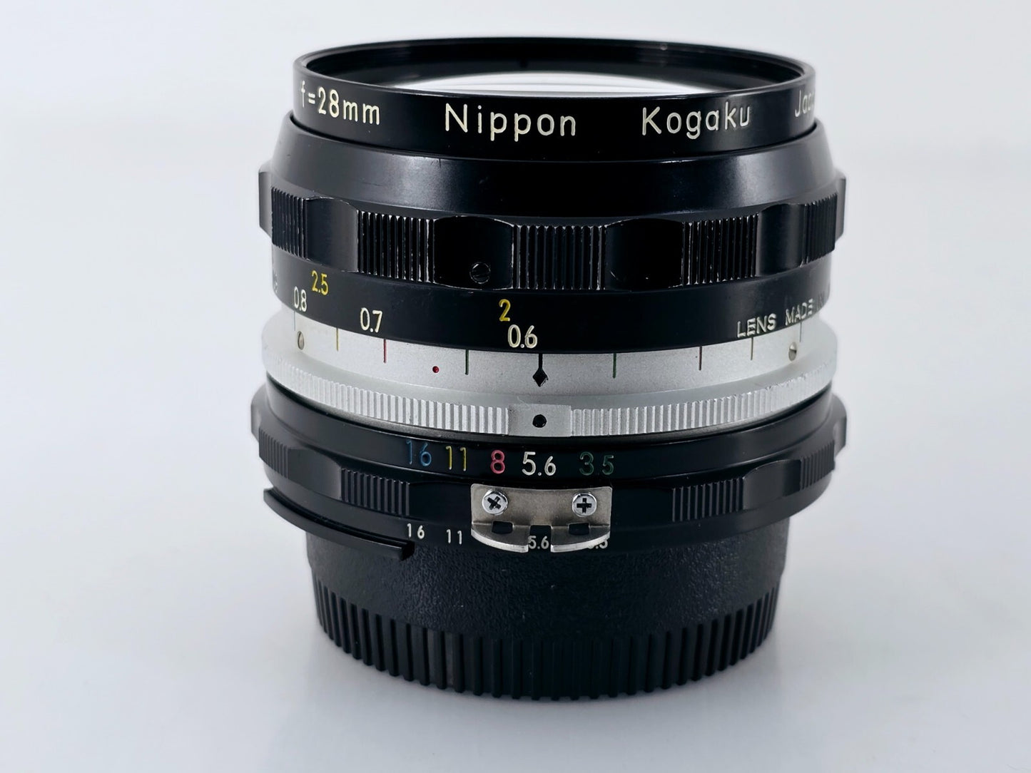Ai Converted🌸[Near MINT+++] Nikon Nikkor-H Auto 28mm F3.5 MF Lens From Japan