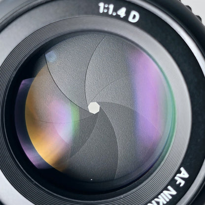 [Pre-owned] Nikon AF Nikkor 50mm F1.4 D Prime Standard Lens — Mint — Japan #4826